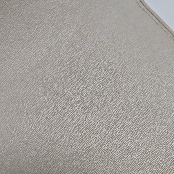 Padlock Small Monogram Coated Canvas Beige
