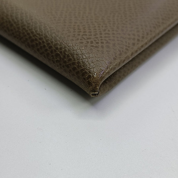 Calvi Epsom Gray Card Holder