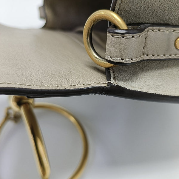 Nile Small Calfskin Gray