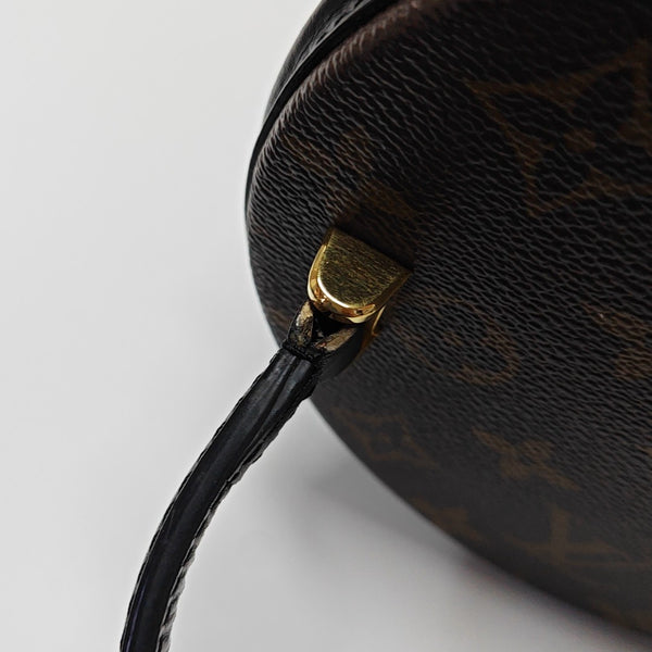 CANNES PM Monogram Coated Canvas Brown