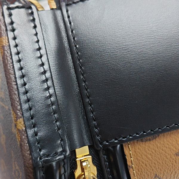 CANNES PM Monogram Coated Canvas Brown