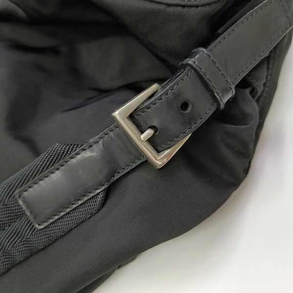 Nylon Backpack Black