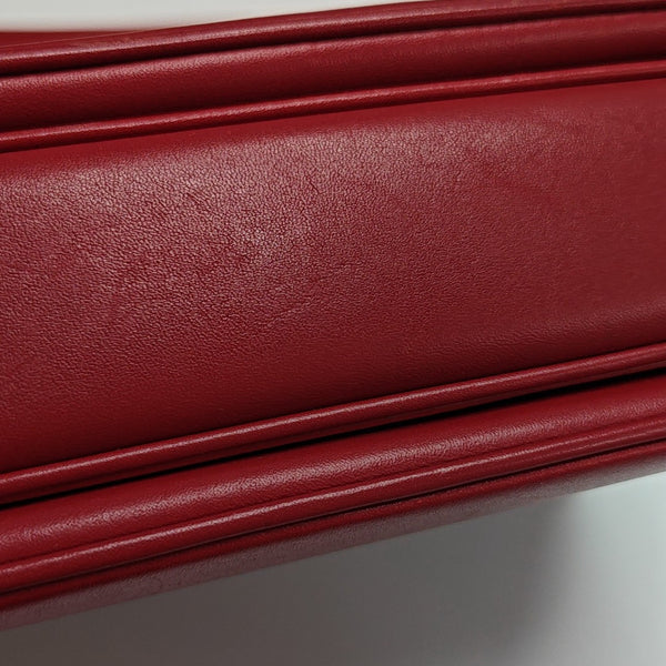 C Medium Calfskin Red
