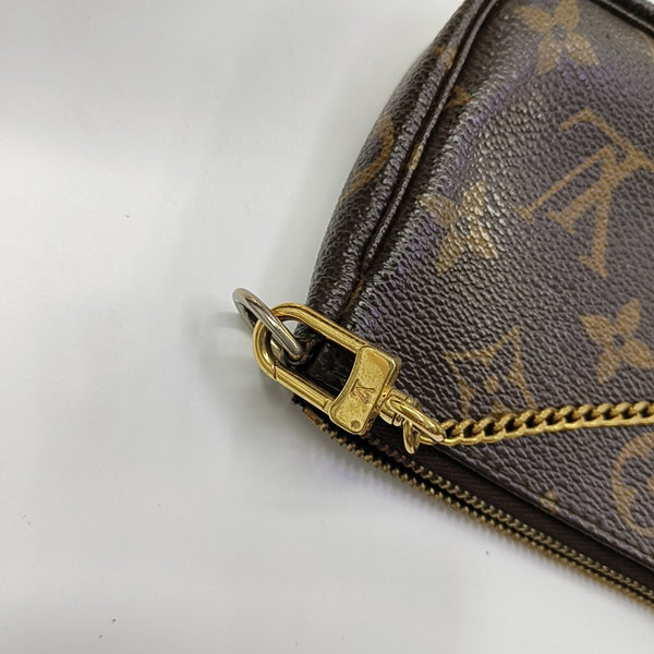 ACCESSOIRES Mini Monogram Coated Canvas Brown