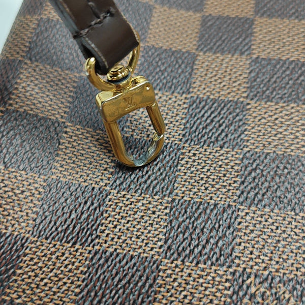 FAVORITE PM Damier Ebene Coated Canvas Brown