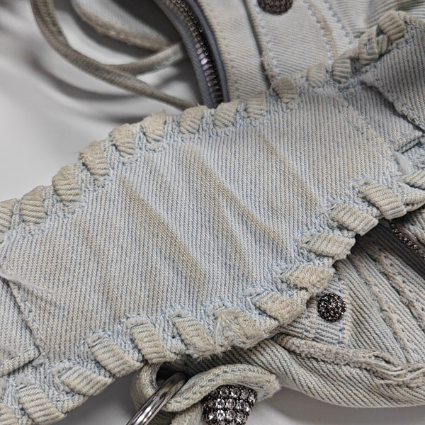 Le Cagole Mini Denim Blue