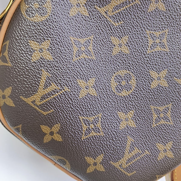 BOITE CHAPEAU PM Monogram Coated Canvas Brown