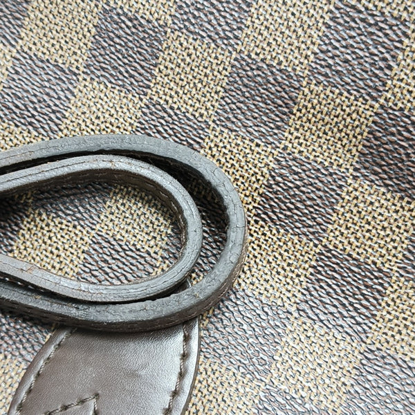 NEVERFULL PM Damier Ebene Coated Canvas Brown
