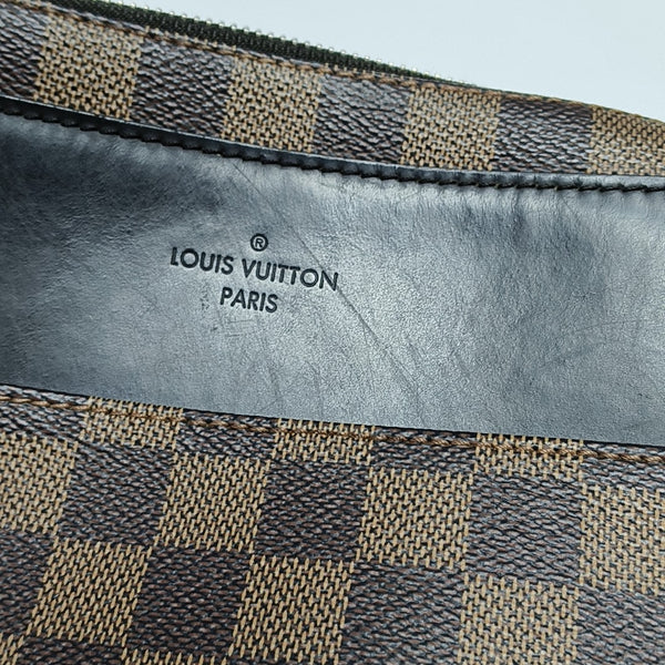 JAKE PM Damier Ebene Coated Canvas Brown