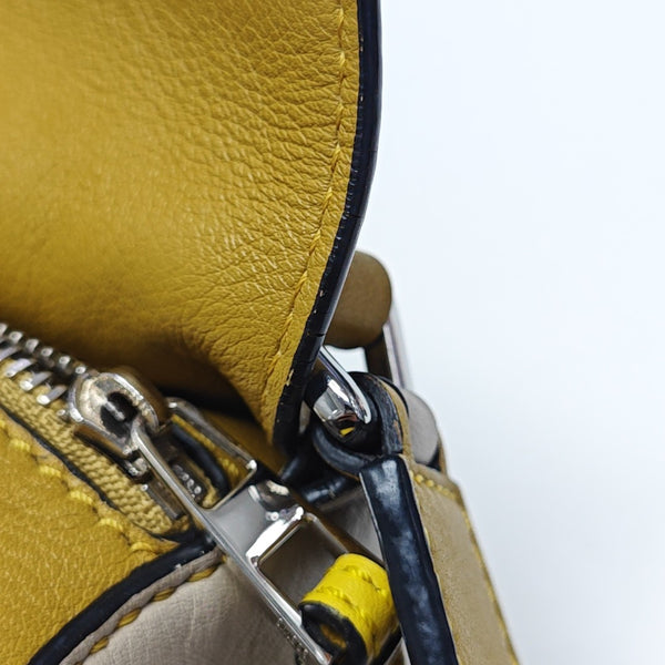 Puzzle Mini Calfskin Multicolor
