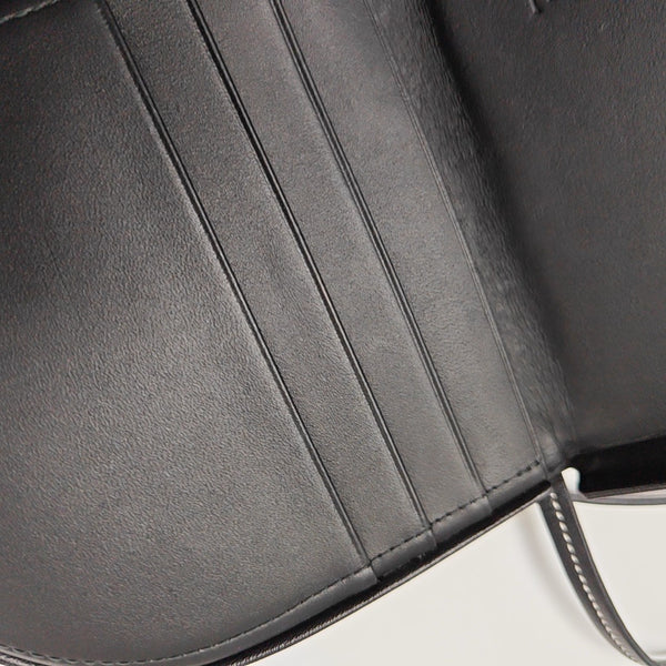 Heel Small Calfskin Black