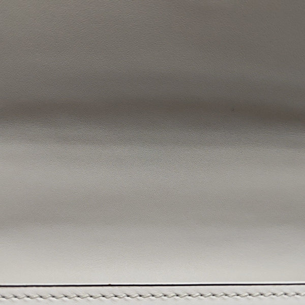 Sylvie Small Calfskin White