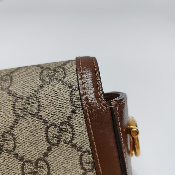 Horsebit 1955 Mini Coated Canvas Beige