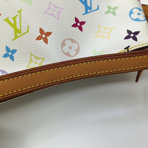 LV × TM ELIZA Monogram Coated Canvas White