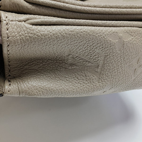 MARCEAU Monogram Calfskin Gray