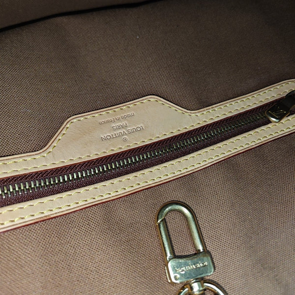 BATIGNOLLES GM Monogram Coated Canvas Brown