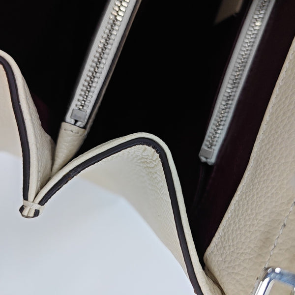 Zumi Small Calfskin White