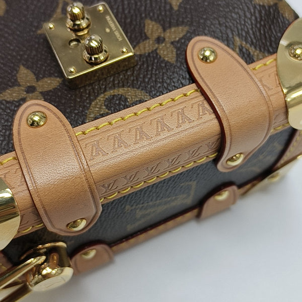 SIDE TRUNK PM Monogram Coated Canvas Brown