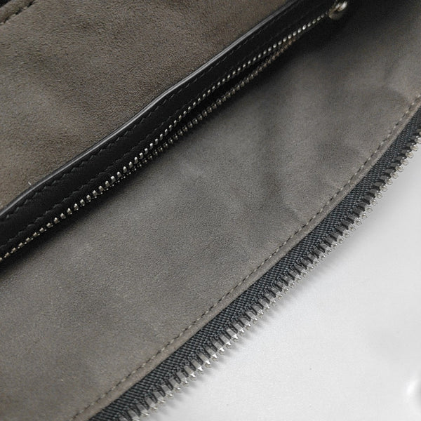 Signature Monogram Calfskin Black
