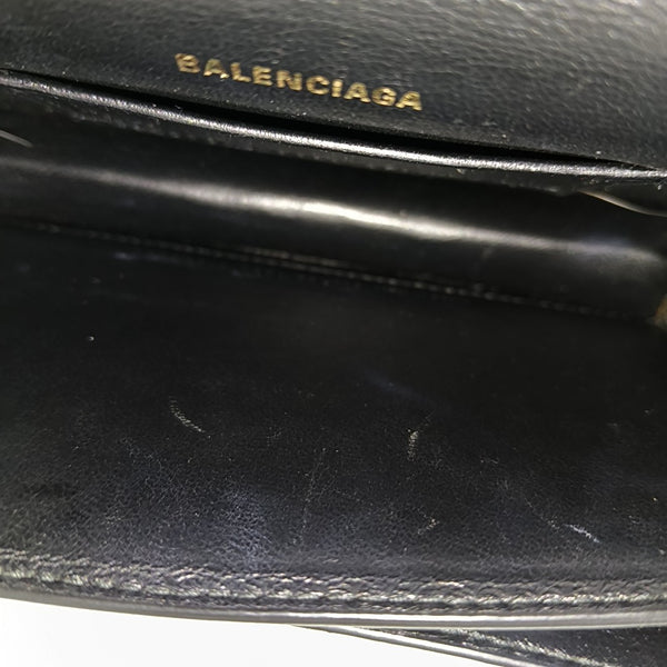 Sharp Calfskin Black