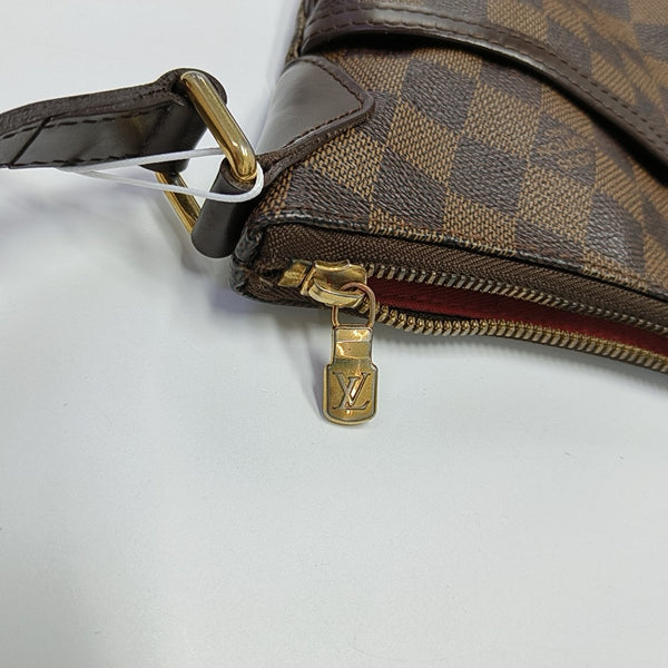 BLOOMSBURY PM Damier Ebene Coated Canvas Brown