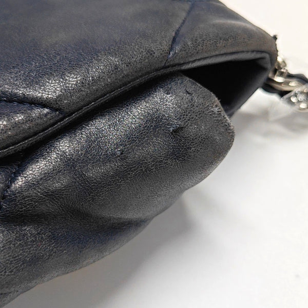 CHANEL 19 Large Quilted Lambskin Blue