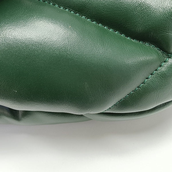 B. Quilted Calfskin Green