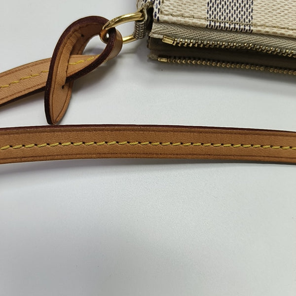 ACCESSOIRES GM Damier Azur Coated Canvas White