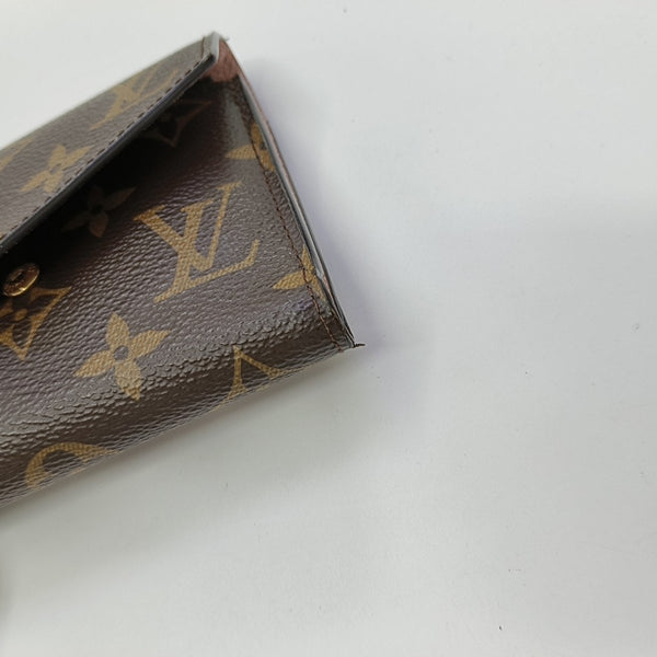VICTORINE Monogram Coated Canvas Brown Wallet