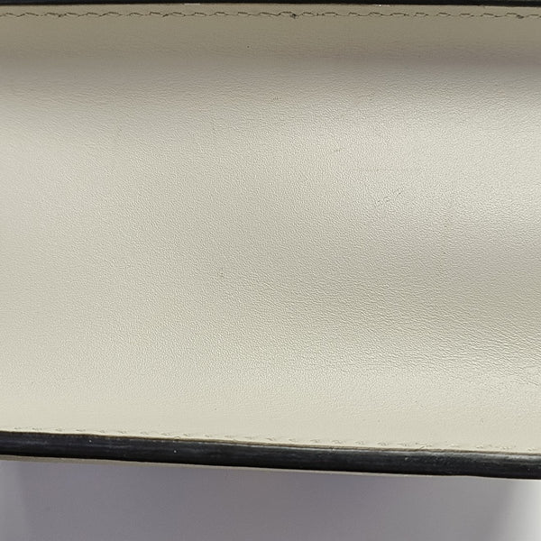 Sylvie Mini Calfskin White