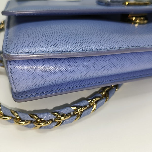 Ginny Calfskin Blue