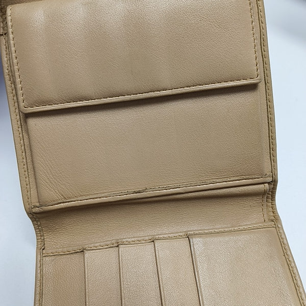 Calfskin Wallet Beige