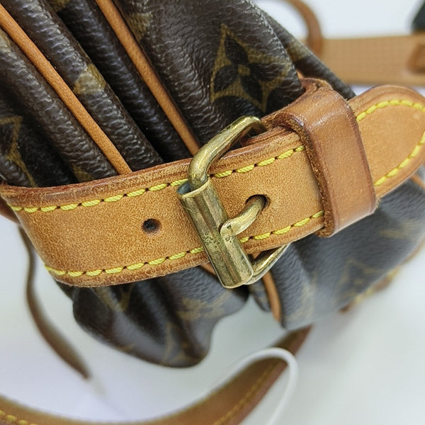 SAUMUR Monogram Coated Canvas Brown