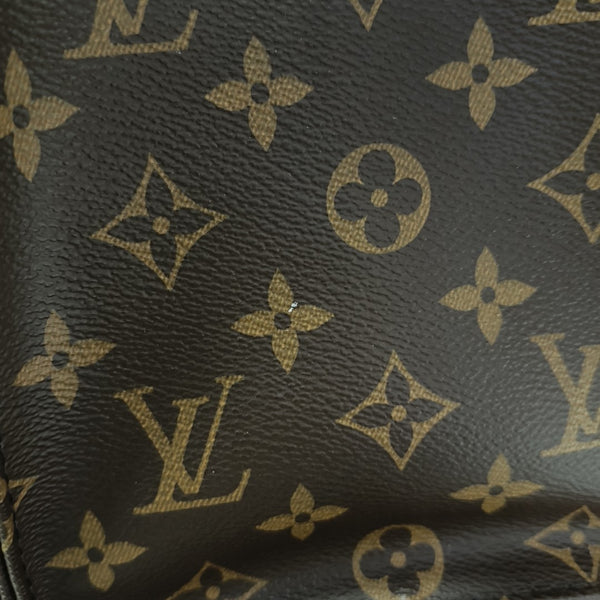 ONTHEGO MM Monogram Coated Canvas Brown