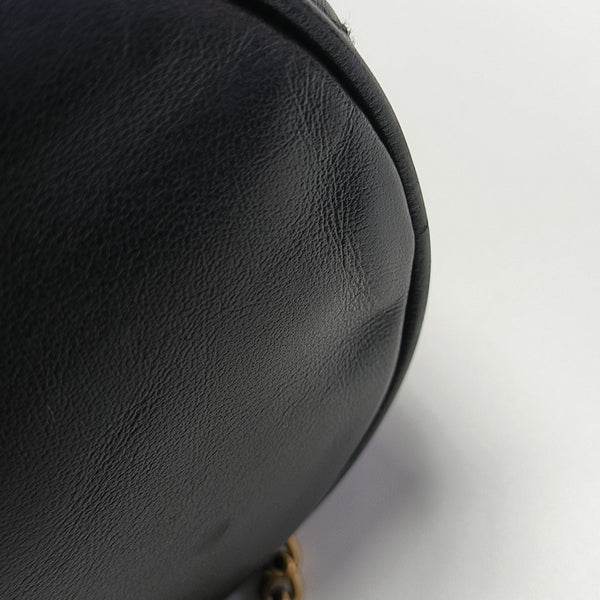 GG Marmont Mini Quilted Calfskin Black