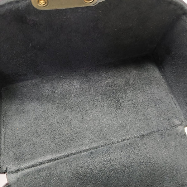 CAMERA BOX Monogram Coated Canvas Brown