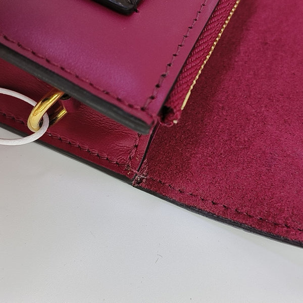 FLORE Monogram Coated Canvas Brown