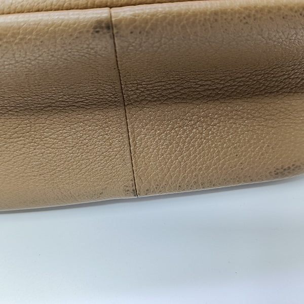 Calfskin Tote Bag Mini Brown