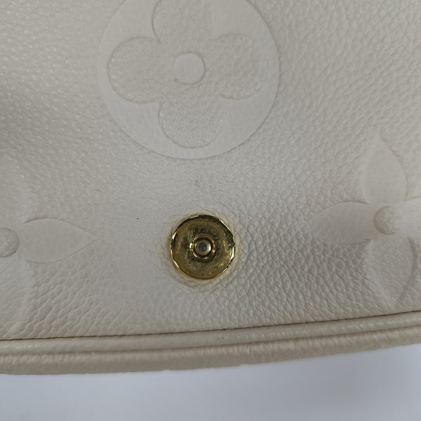 DIANE Monogram Calfskin Beige