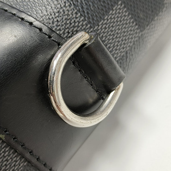 TADAO MM Damier Graphite Coated Canvas Gray