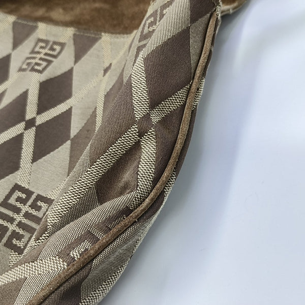 Canvas Shoulder Bag Brown