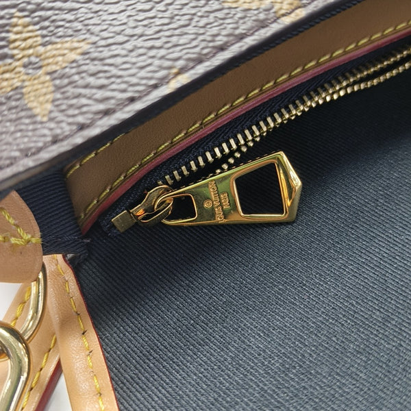 DIANE Monogram Coated Canvas Brown