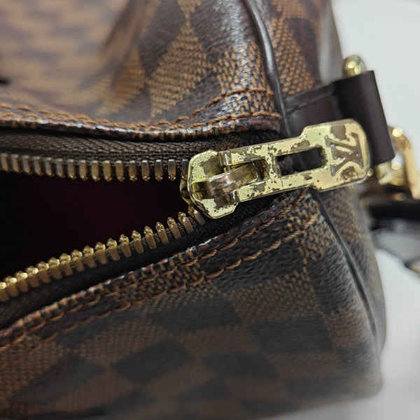 SPEEDY 30 Damier Ebene Coated Canvas Brown