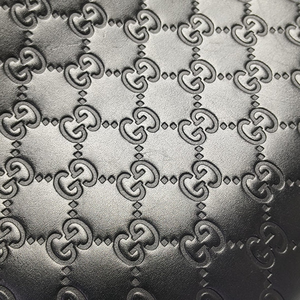 Signature Monogram Calfskin Black
