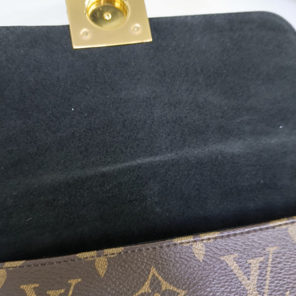 LOCKY BB Monogram Coated Canvas Brown