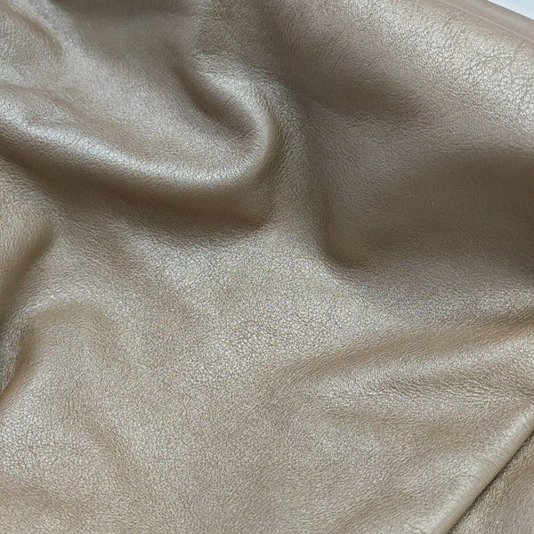 Calfskin Top Handle Bag Beige