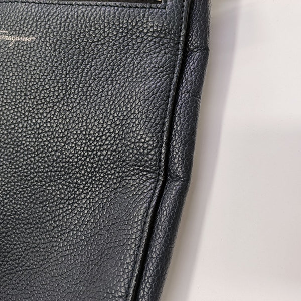 Calfskin Shoulder Bag Blue