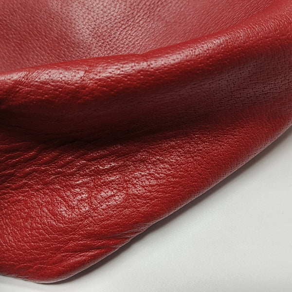 Abbey Calfskin Red
