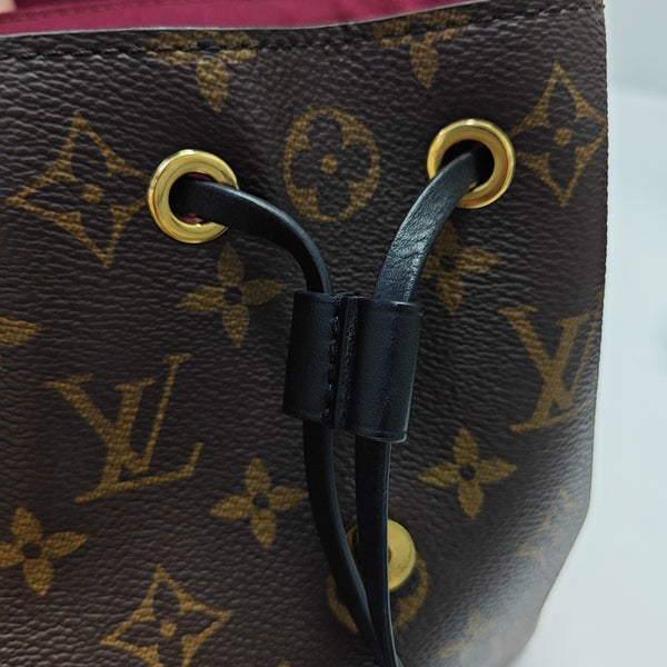 MONTSOURIS BB Monogram Coated Canvas Brown