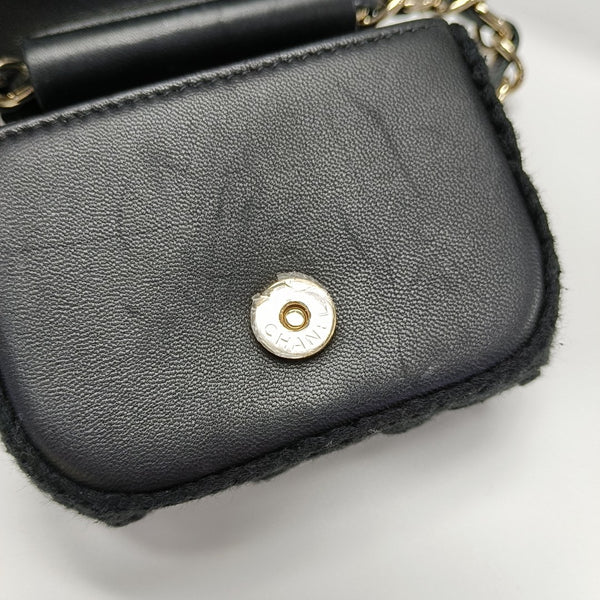 Quilted Lambskin Black